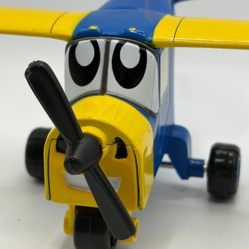 Tonka Maisto Cartoon Toy Airplane Lot 2pc Prop Jet Blue White Kids Vehicle Play